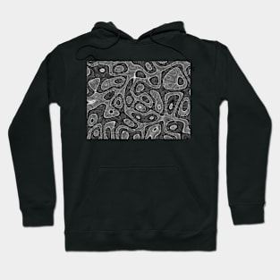 abstract blob texture Hoodie